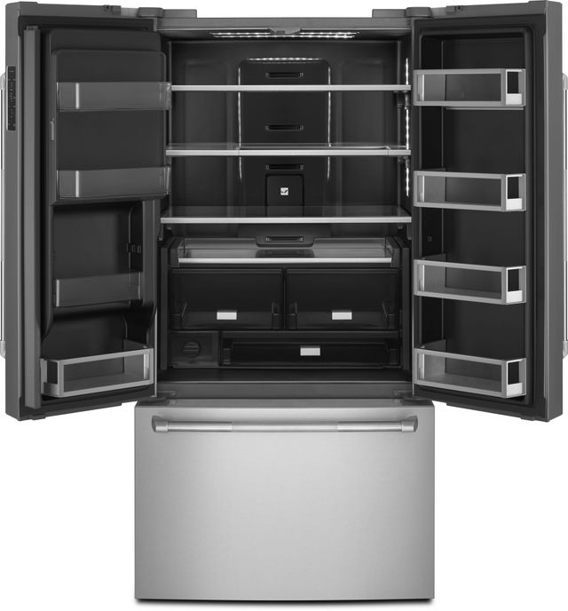 JennAir® 24 Cu. Ft. Counter-Depth French Door Refrigerator-Stainless Steel 1