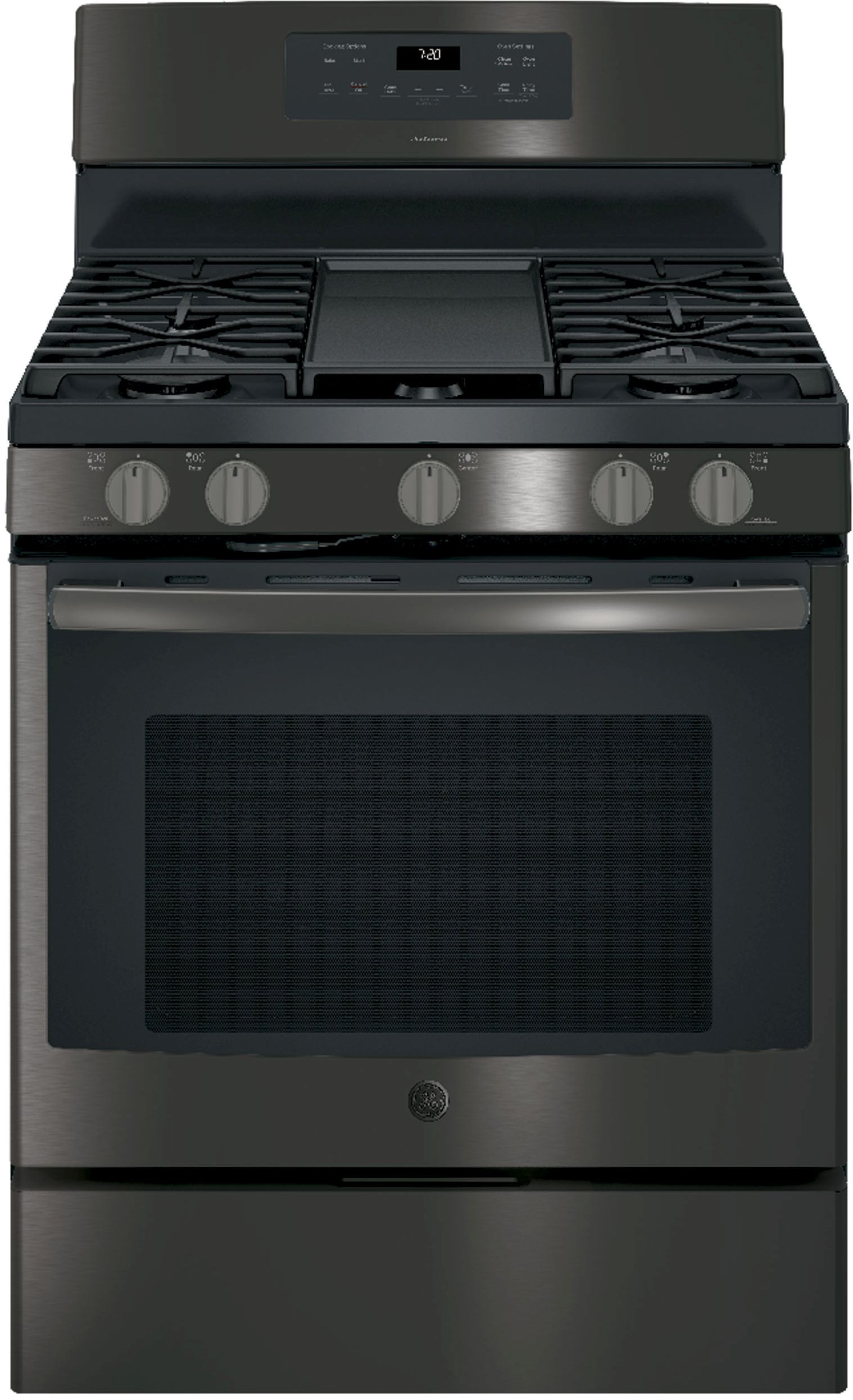 Ge on sale stove black