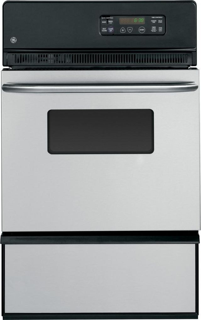 GE 24" Stainless Steel Built-In Single Gas Wall Oven 0