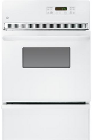 GE 24" White Built-In Single Gas Wall Oven