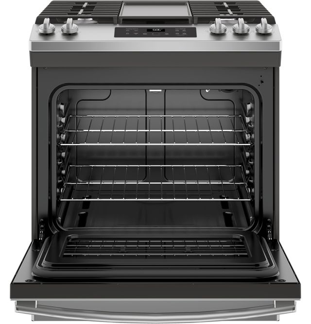 GE® 30" Slide In Gas Range-Stainless Steel (SCRATCH AND DENT) 1