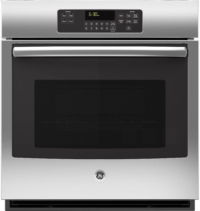 GE® 27" Electric Single Oven Built In-Stainless Steel