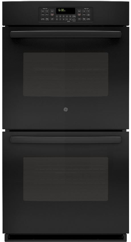 GE® 27" Electric Double Oven Built In-Black