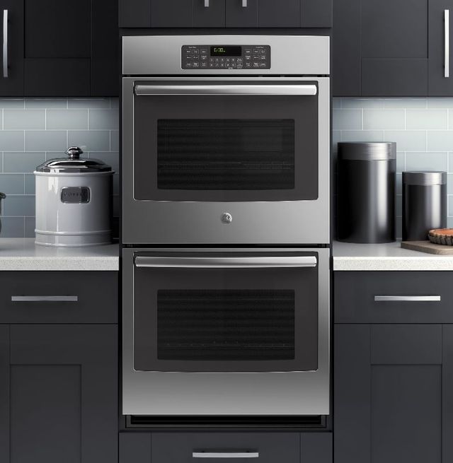 GE® 27" Electric Double Oven Built In-Stainless Steel 2