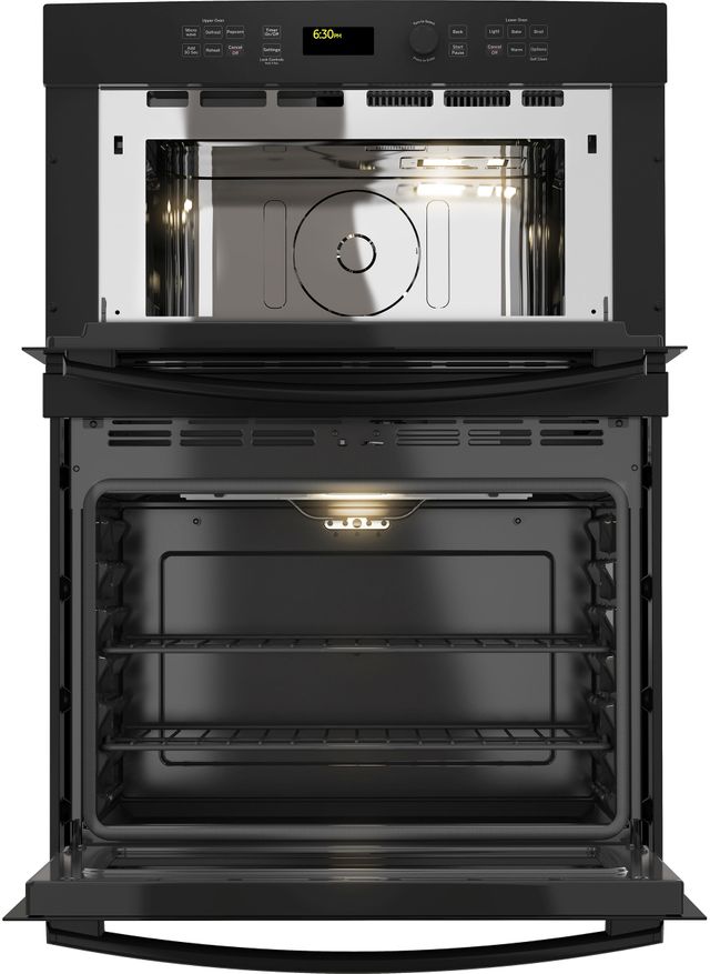 GE® 27" Black Electric Built In Combination Microwave/Oven-JK3800DHBB-1