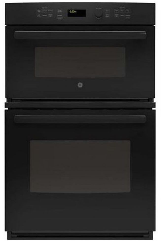 GE® 27" Black Electric Built In Combination Microwave/Oven-JK3800DHBB