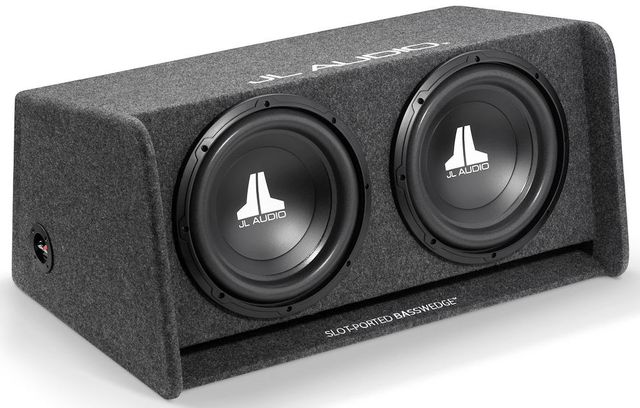 JL Audio® Dual 12W0v3 BassWedge™ Subwoofer System 1