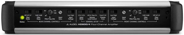 JL Audio® 600 W 4 Channel Class D Full-Range Amplifier 3