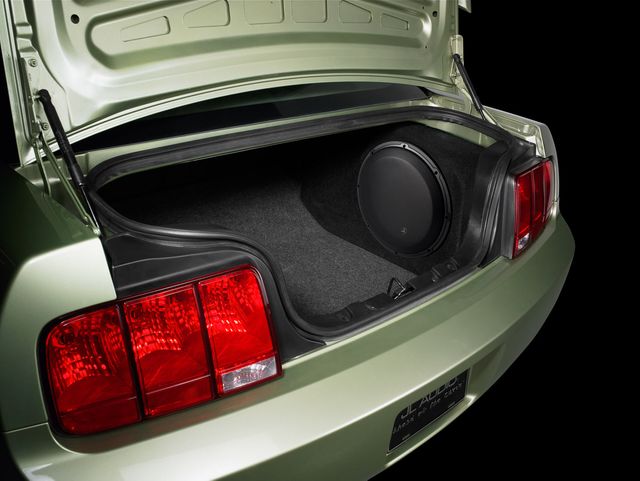 JL Audio 2005-2009 Ford Mustang Coupe Subwoofer Stealthbox 1