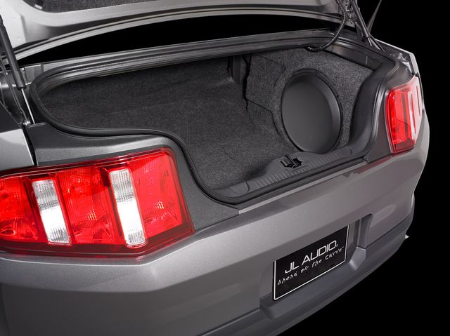 JL Audio 2010-2014 Ford Mustang Coupe Subwoofer Stealthbox 1