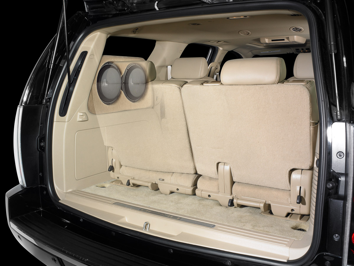 2007 cadillac escalade subwoofer box