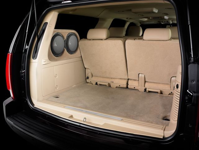 JL Audio 2007-2013 Chevrolet / GMC Extended Wheelbase SUV’s & Cadillac Escalade ESV  Subwoofer Stealthbox 1