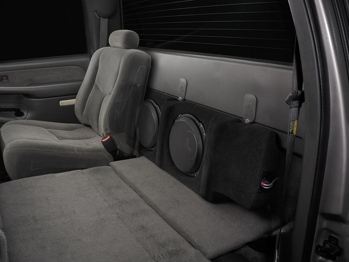 silverado crew cab subwoofer