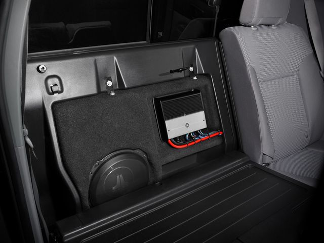 JL Audio 2012-2015 Toyota Tacoma Double Cab Subwoofer Stealthbox® 1