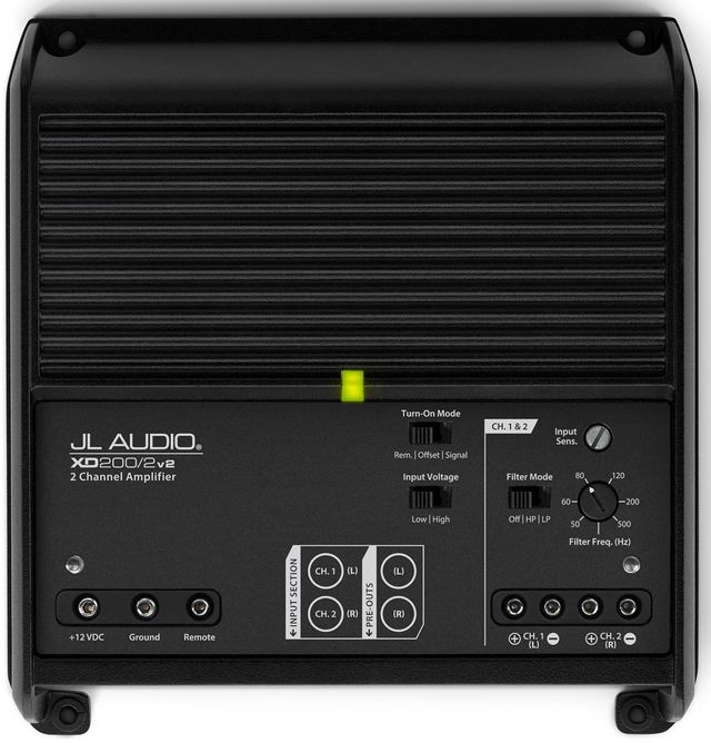 JL Audio® 2 Channel Class D Full-Range Amplifier 2