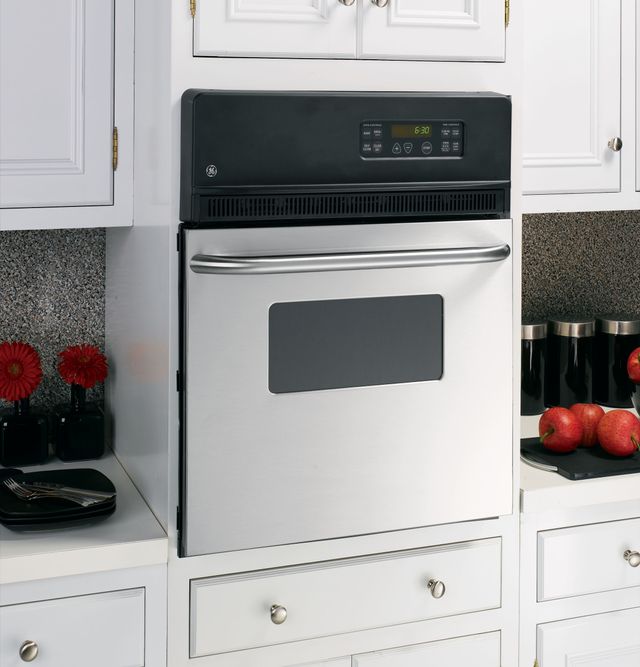 GE® 24" Stainless Steel Built In Single Electric Wall Oven-1