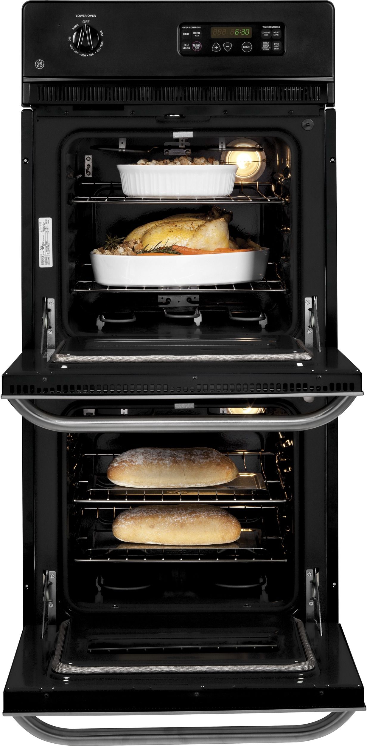 GE® 24" Stainless Steel Electric Built In Double Oven | Big Sandy ...