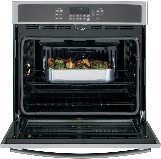 GE® 30" Electric Single Convection Oven Built In-Stainless Steel 1