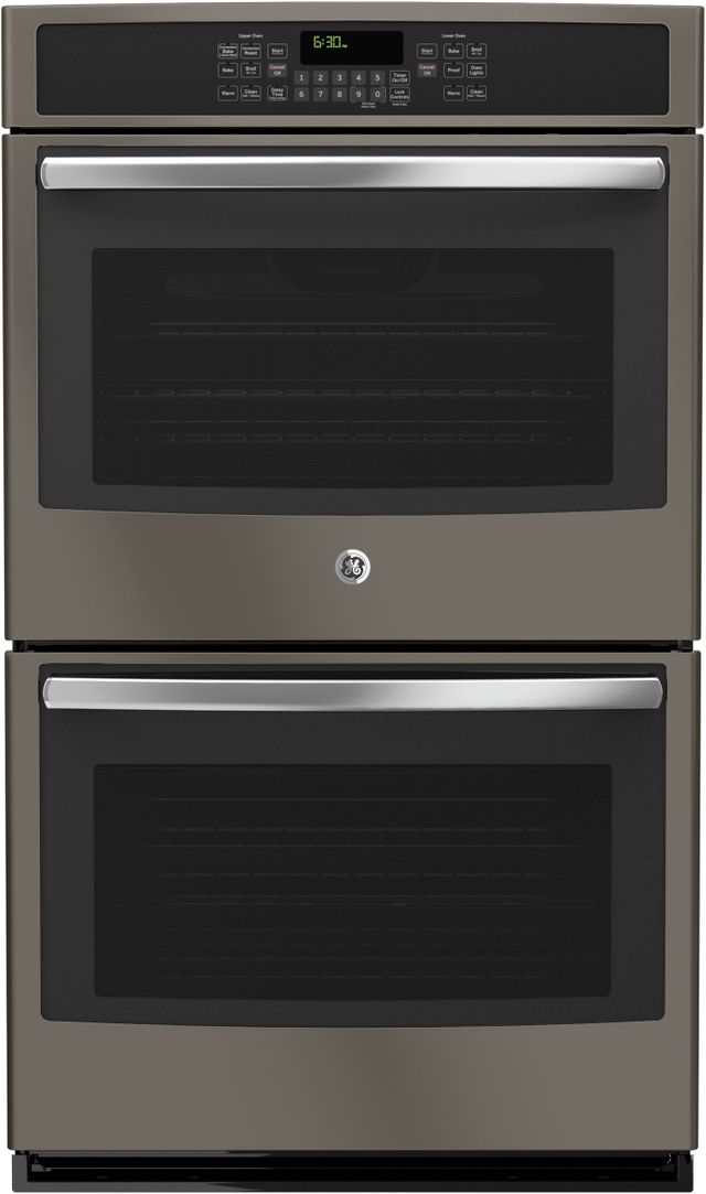 GE® 30" Built In Convection Double Wall Oven-Slate