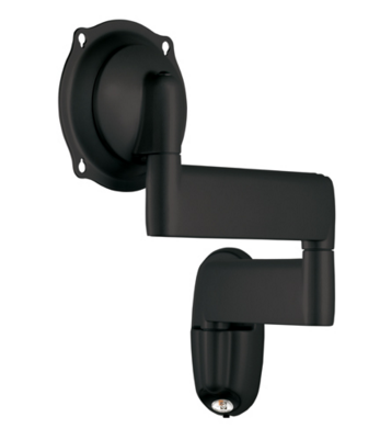 Chief® Professional AV Solutions Medium Black Low Profile In Wall Swing Arm Mount 0