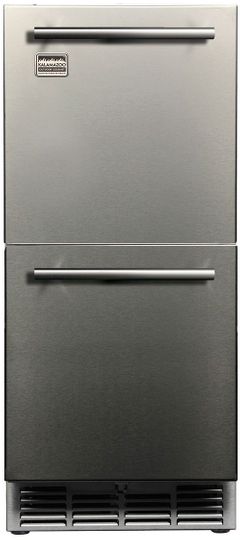 Kalamazoo Outdoor Gourmet 3.0 Cu. Ft. Outdoor Refrigerator-Stainless Steel