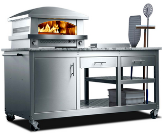 Kalamazoo Outdoor Gourmet 72" Pizza Oven-Stainless Steel