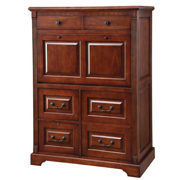 Winners Only® 41"Home Office Furniture Computer Armoire Country Cherry 0