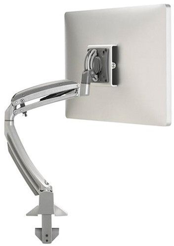 Chief® Kontour™ Silver K1D Dynamic Height-Adjustable Desk Clamp Mount