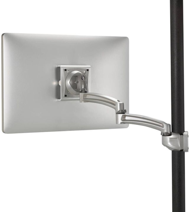 Chief® Kontour™ Silver K2P Single Monitor Pole Mount Articulating Arm