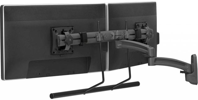 Chief® Kontour™ Black K2W Dual Monitor Array Wall Mount Swing Arm