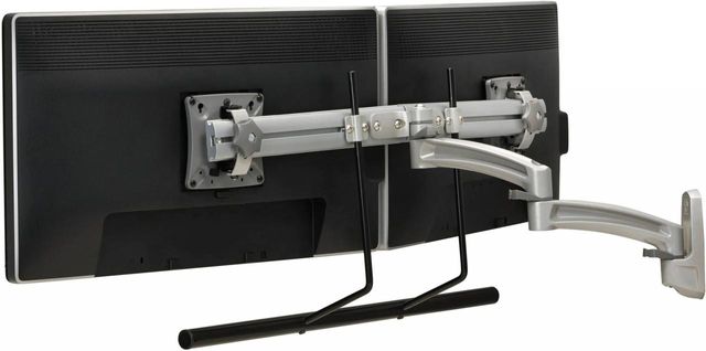 Chief® Kontour™ Silver K2W Dual Monitor Array Wall Mount Swing Arm