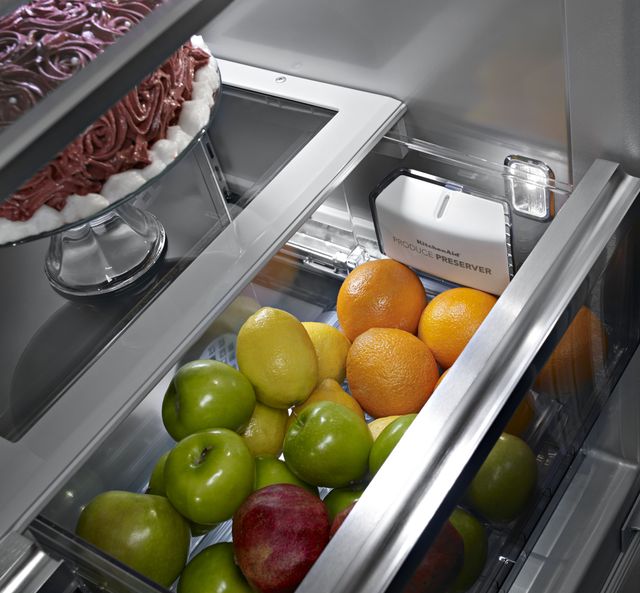 Réfrigérateur à portes françaises de 42 po KitchenAid® de 24,2 pi³ - Acier inoxydable 5