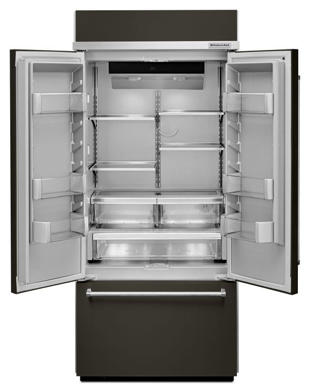 KitchenAid® 20.81 Cu. Ft. Stainless Steel Built In French Door Refrigerator 13