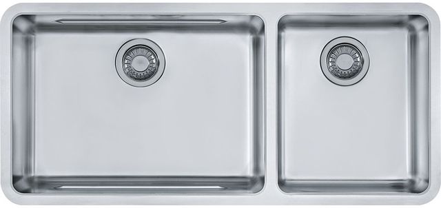 Franke Kubus 39" Undermount Kitchen Sink-Stainless Steel 0