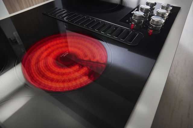 KitchenAid® 36" Stainless Steel Electric Downdraft Cooktop 4