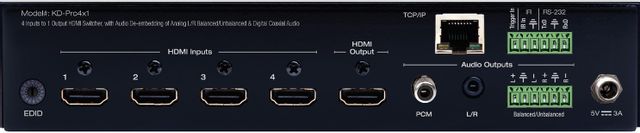 Key Digital® 4x1 4K/18G HDMI Switcher 1