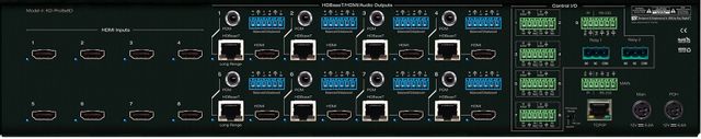 Key Digital® 8x8 HDBaseT/HDMI/POH Matrix Switcher 1