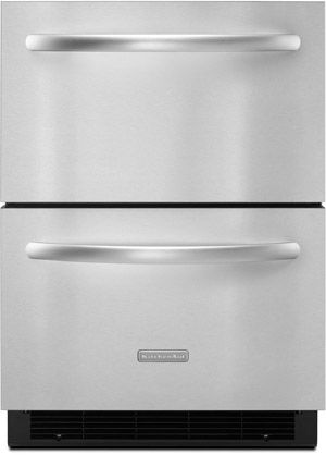 KitchenAid® Architect® Series II 5.1 Cu. Ft. Stainless Steel Refrigerator Drawers
