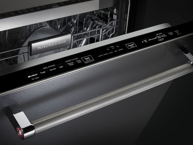 KitchenAid® 24" Stainless Steel with PrintShield™ Finish Built In Dishwasher 1