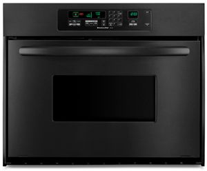 KitchenAid® Architect® Series 24" Electric Single Oven Built In-Black 0