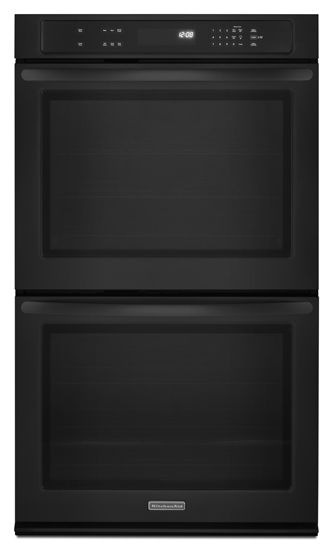 KitchenAid® Architect® Series II 30" Electric Double Oven Built In-Black