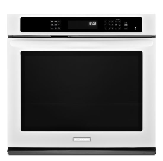 KitchenAid® Architect® Series II 30" Electric Single Oven Built In-White