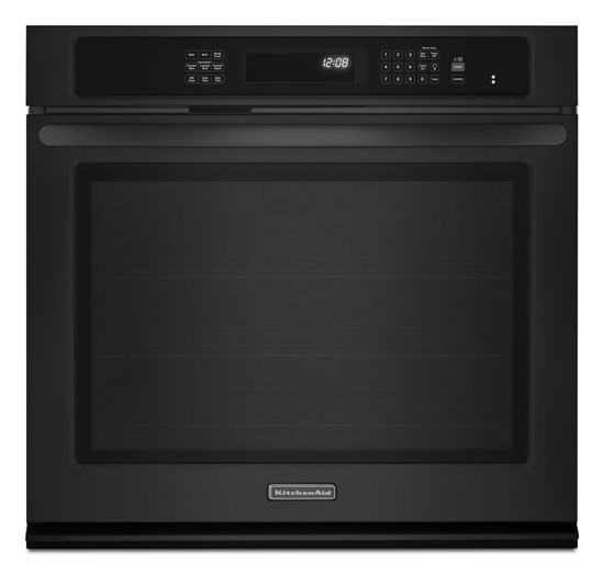 KitchenAid® Architect® Series II 27" Electric Single Oven Built In-Black