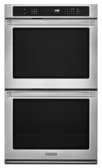 KitchenAid® Pro Line® Series 30" Electric Double Oven Built In-Pro Style Stainless 0