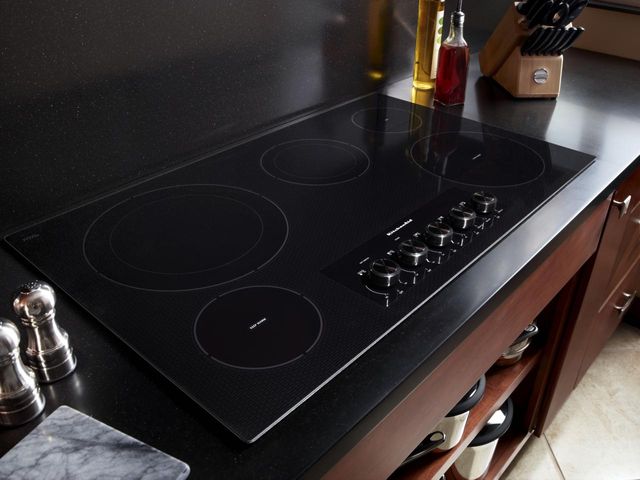 KitchenAid® 36" Electric Cooktop-Black 4