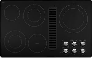 KitchenAid® Architect® Series II 36" Electric Downdraft Cooktop-Black 0