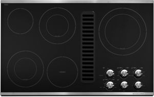 KitchenAid® Architect® Series II 36" Electric Downdraft Cooktop-Stainless Steel