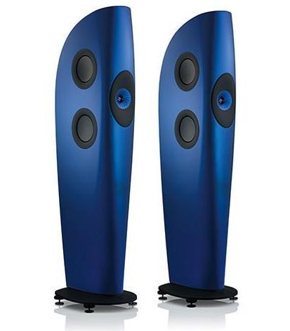 KEF Blade Two Floorstanding Speaker-Frosted Blue-BLADE TWO-BL 1