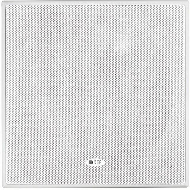KEF 4.5" White Square Shallow Depth In-Wall Speaker 2