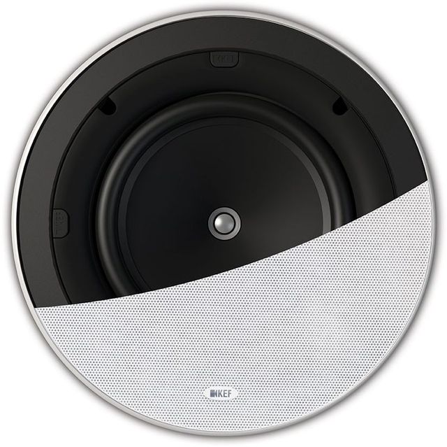 KEF E Series 8" White In-Ceiling Speaker 1
